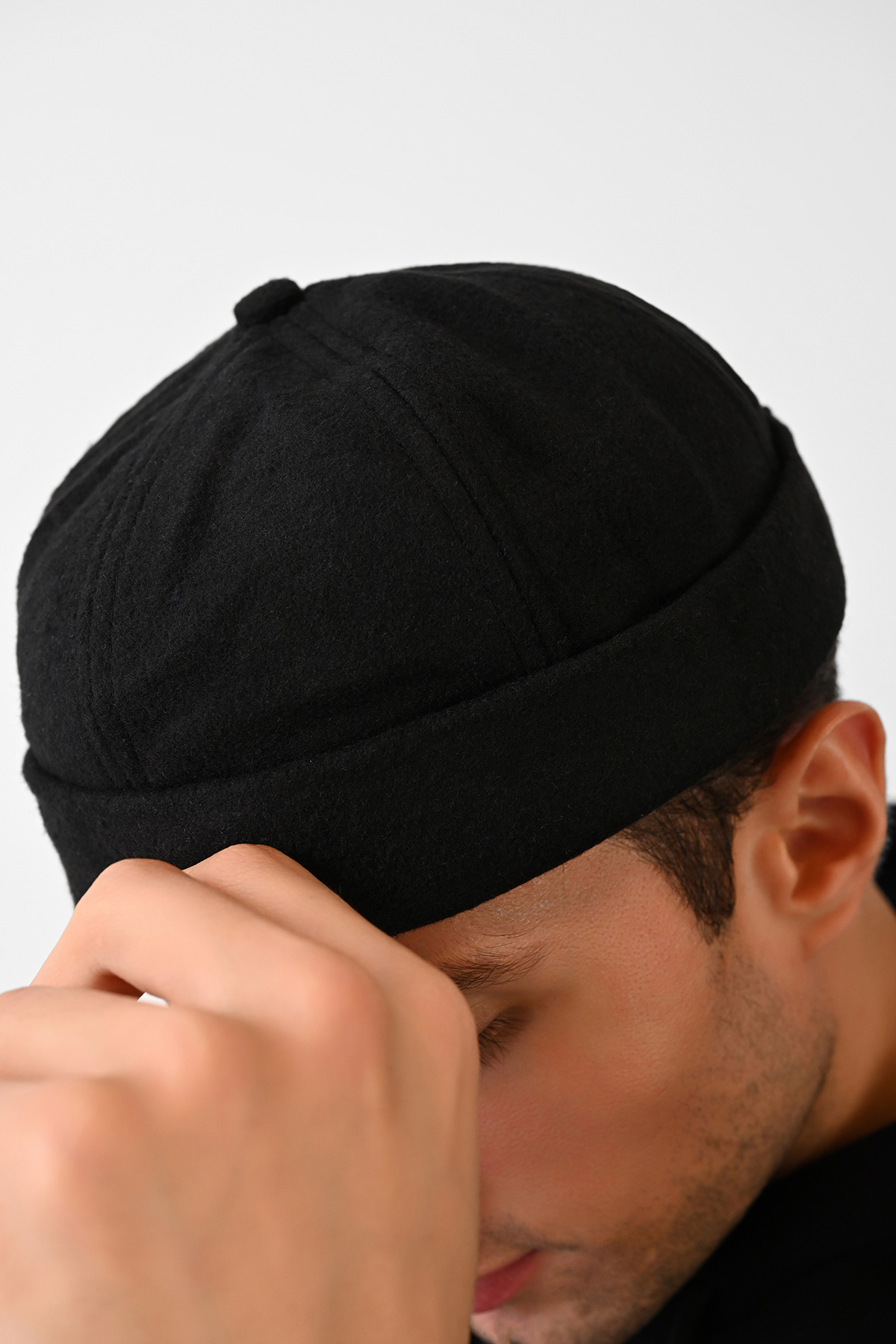 Dembu Kışlık Astarlı Şapka Siyah 24'